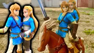 I’ve Wanted These Action Figures Since I Was a KID! Jakks Pacific Zelda and Link Unboxing + Review