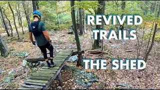 REVIVED SHED TRAILS - Billy Drop + Enigma MTB at the Frederick Watershed