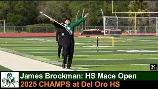 James Brockman, Rodriguez HS, L-Pattern Mace Open at NCBA CHAMPS 2025 
