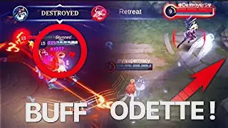 TRY ODETTE BUFF ON ADVANCE SERVER!