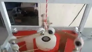High Speed 3 Starnds Handle Bag Rope Braiding Machine