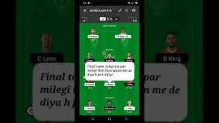 abu dhabi T10 match DG vs TAD match team ! team dream11 team !  crickets ! team  prediction #shorts