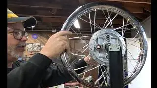 Motorcycle Wheel Lacing & Truing