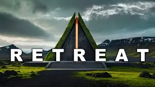RETREAT | Sci Fi Ambient Music To Think | Futuristic Temple Relaxing