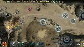Defense Legend 3 - Game play - Map 1 ( Hard )