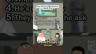 Top 5 Funniest Family Guy Moments #familyguy #funny #shorts