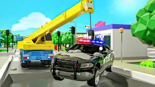 Ten in the Bed Song | The police car fell into a big puddle | Baby Nursery Rhymes & Kids Songs