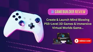 AI GameBuilder Review 2025 🔥 Create PS5-Style Games Without Coding? Full Demo + OTOs + Bonuses