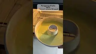 BOLU PANDAN BASAH 🌼 #cake #baking #food #cooking #recipe #bolupandansantan