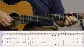 How to Play Alabama Jubilee on Guitar with TAB