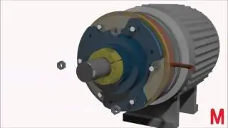 Frenos electromagnéticos - Freno abierto