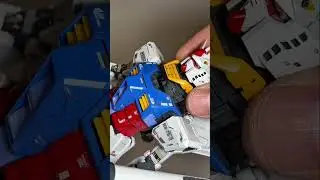 LEDユニット(イエロー)をMG RX-78-2ガンダムVer3.0に取り付けて点灯して見ました。ショート版。#ガンダム#rx78-2ガンダム#ガンプラ