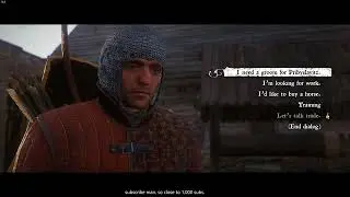 Chill medieval business: KCD gameplay Kingdom come deliverance