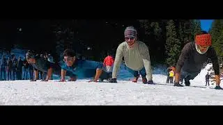 Push Up Challenge @ Frozen Lake &lsquo;Juda Ka Talab&rsquo; (2019)