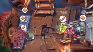 Sausage Party🌭 | 2-2 Campfire Cookoff 4 Stars (3 Players) Overcooked 2, All You Can Eat