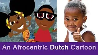 An Afrocentric Children's Cartoon In Dutch