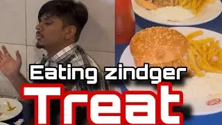 Hadi ny di treat zinger burger 😍#funny #unfrez #funnyclip #viralvideo #viralvideo #comedy #funny