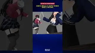 She tried 😅❤️ #animation #metaverse #webtoon #web3 #virtualmodel #virtualinfluencer #storytime