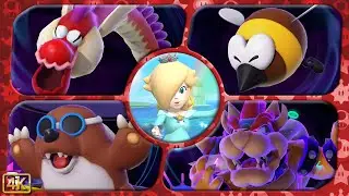 Super Mario Party Jamboree ⁴ᴷ All Boss Minigames (Rosalina, Yoshi, Mario, & Luigi)