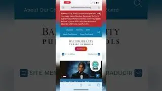 How to check for delays/closures to Baltimore City Public Schools 