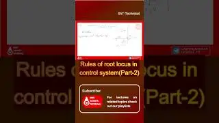 Rules of root locus in control system(Part-2) #shorts #electricalengineering #control #controlsystem