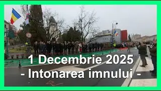 AGORA MEDIA | 1 Decembrie 2025 - Intonarea imnului naţional