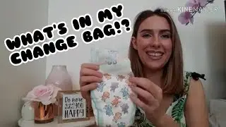 WHAT IS IN MY BABY CHANGE BAG | Abigail Case