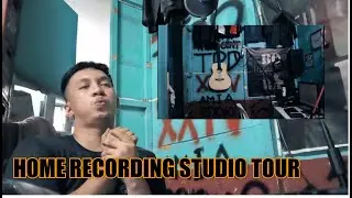 Cleaning My Workspace | Studio Tour | Simple Home Recording Studio | TPD Vlogs