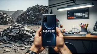 I Found a Dead Samsung S26 Edge in a Junkyard… Then Brought It Back to Life (POV Repair)📝