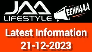 Jaa Lifestyle | Eehhaaa | Latest Information | 21-12-2023 | Jaa Life Fighters