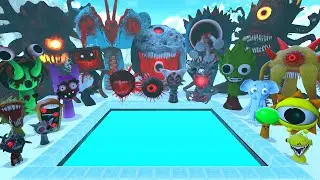 BIG HOLE ICE NEW MR SUN TREE FUN COMPUTER EVOLUTION ALL SPRUNKI FAMILY SONG SPARTAN KICKING Gmod