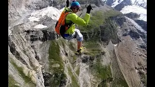 Silberhorn Extreme Hike and Fly in the Swiss Alps
