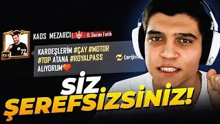 SİZ ŞEREFSİZSİNİZ! ARTIK YETER!!