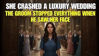 She Crashed a Luxury Wedding—The Groom Stopped Everything When He Saw Her Face