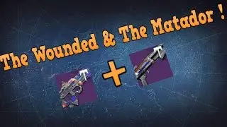 DESTINY RISE OF IRON: Using The Wounded Scout Rifle and the Matador 64 (epic drop at the end)
