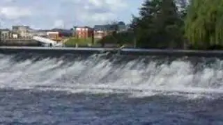Diglis Weir, River Severn, Worcester, Worcestershire 15th June 2008 2 of 2