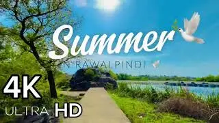Pakistan Rawalpindi 4K  Scenic Relaxation Film with Peaceful Relaxing Music & Nature Video Ultra HD