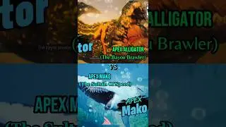 apex alligator vs apex mako #maneater #jaws #vs #vsbattle #edit #shark #shorts #edit #alligator