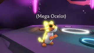 MEGA OCELOT (Rare) - Fly Ride & Tricks Adopt Me