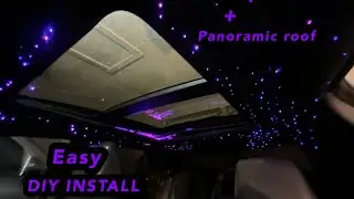 DIY Install Starlight Headliner in Start to Finish (Chrysler 300)