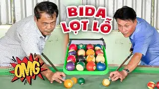 Thử Thách Các Cơ Thủ Chọc Bida Lọt 16 Lỗ Trên Khay | Tao Mỵ My Tạo