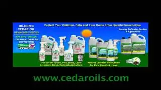 Dr Bens Cedaroil Insect Sprays