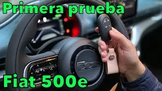 Fiat 500e primera prueba y toma de contacto. Impresiones y opini&oacute;n del Fiat 500 el&eacute;ctrico MOTORK
