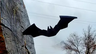 The Batman: Making a Batarang at home