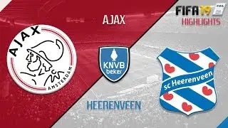 24/01/19 - AFC Ajax vs SC Heerenveen - FIFA19 HIGHLIGHTS SIMULATION - [CPU vs CPU]