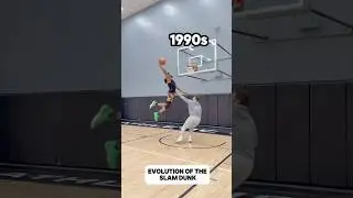 The evolution of the slam dunk