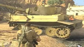 Sniper Elite 3 Прохождение 17 Перевал Кассерин Уничтожьте Тигр
