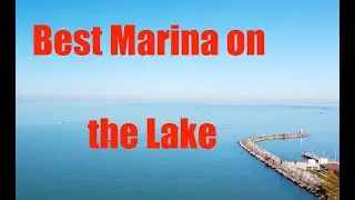 Best Marina on the Lake, Belle River, Lakeshore, Ontario Lake St. Clair. Прогулка по озеру.