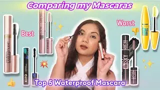 Top 5 Mascara || Rating my Mascara || Waterproof Mascara