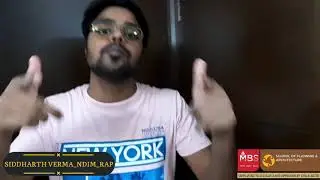 SIDDHARTH VERMA NDIM RAP